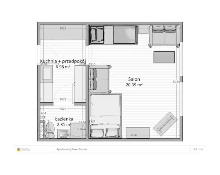 זקופאנה Apartament Nowotarski מראה חיצוני תמונה
